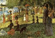 The Grand Jatte of Sunday afternoon Georges Seurat